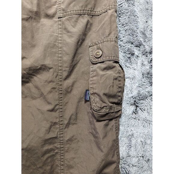 Patagonia Casual Hiking Capris Women's Size 6 Brown - Picture 12 of 13